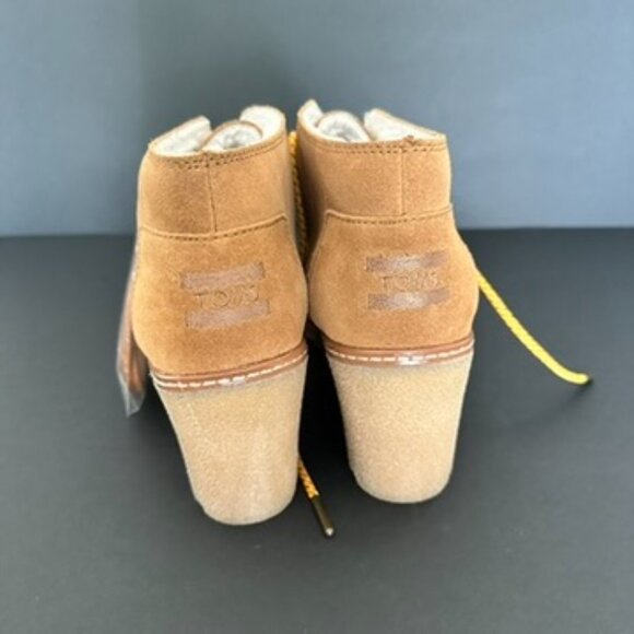 Toms Desert Wedge Booties Size 9.5 - Picture 4 of 9